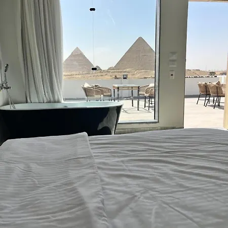 Pyramids Window Apartment Giza Exterior photo