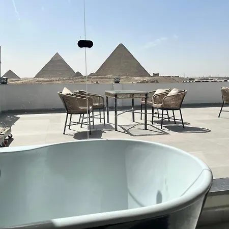 Pyramids Window Apartment Giza Exterior photo