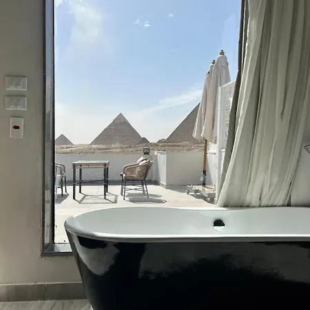 Pyramids Window Apartment Giza Exterior photo