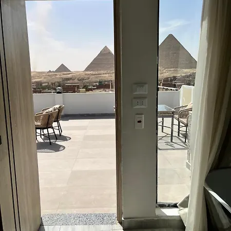 Pyramids Window Apartment Giza Exterior photo